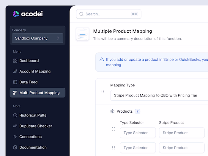 A complete transformation of Acodei’s interface design and user 