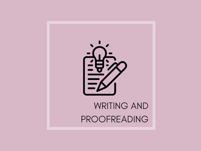 Writing and Proofreading