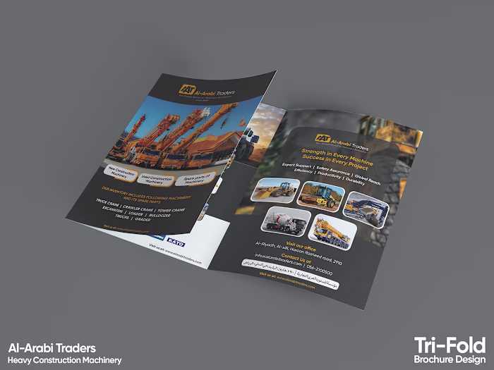Tri-Fold Brochure design on Behance