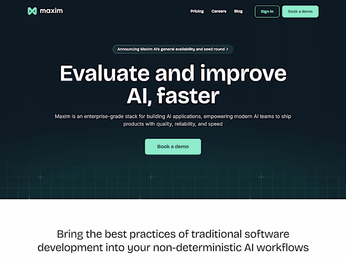 The GenAI evaluation and observability platform