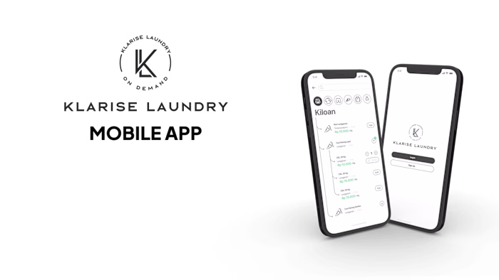 Klarise Laundry App
