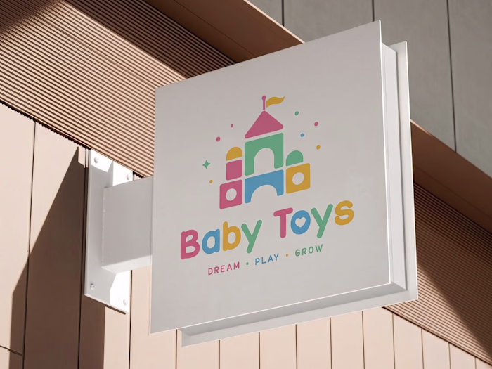 Baby Toys logo design and branding