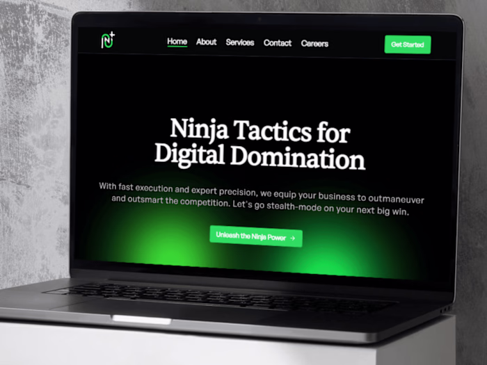 Responsive Business Landing Page