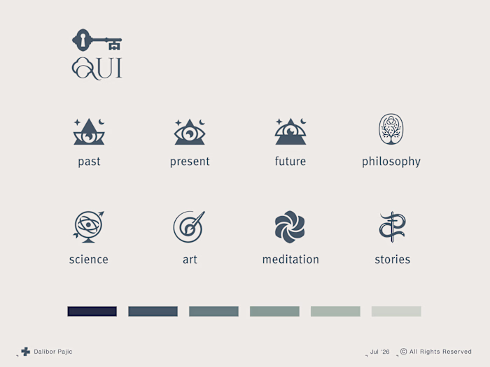 QUI Logo and Icon Set
Qui