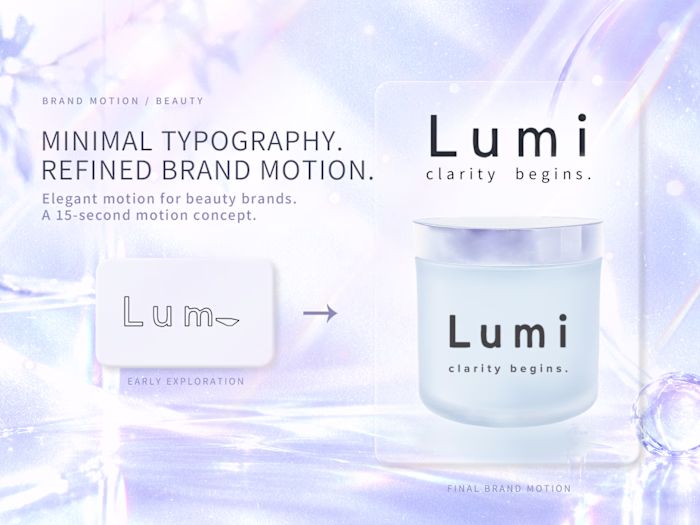 A 15-second motion concept for