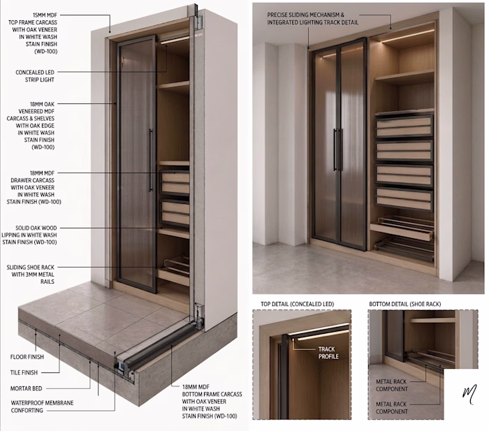 Custom Made Closet :