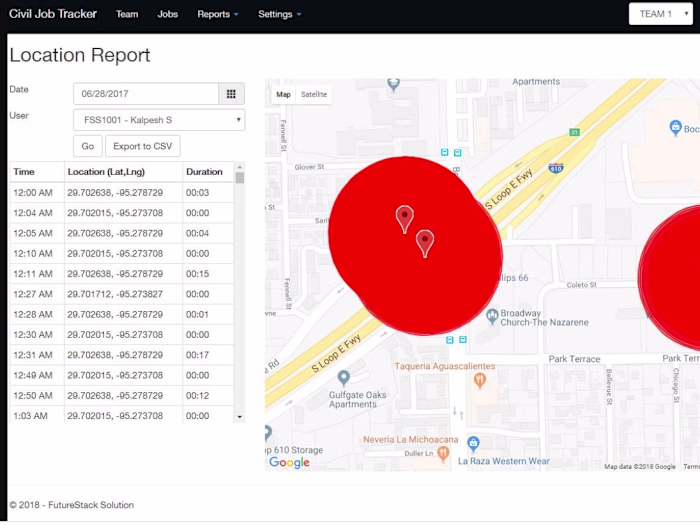 Civil Job Tracker