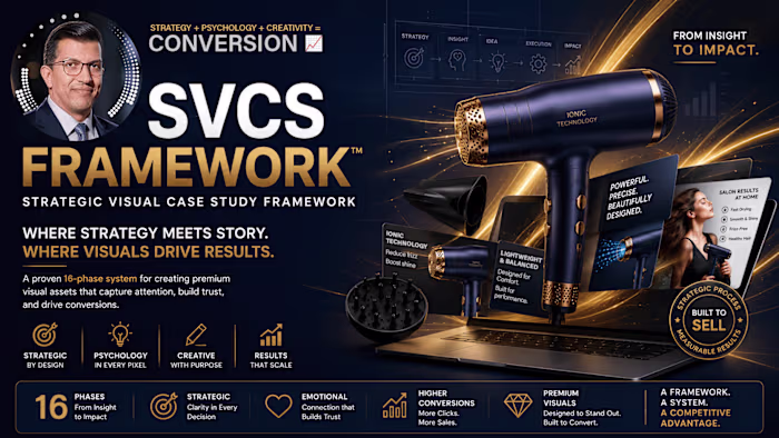Strategic Visual Case Study Framework Development