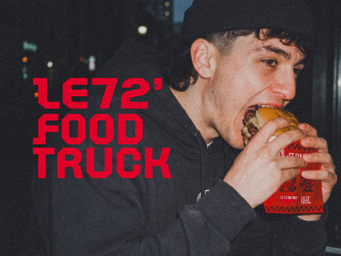 LE72' Food Truck Brand Identity