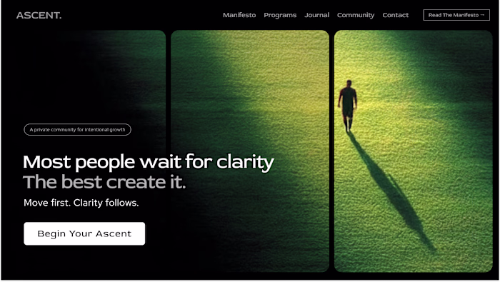 ASCENT
is for people who are