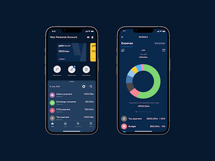 Yelo Bank App