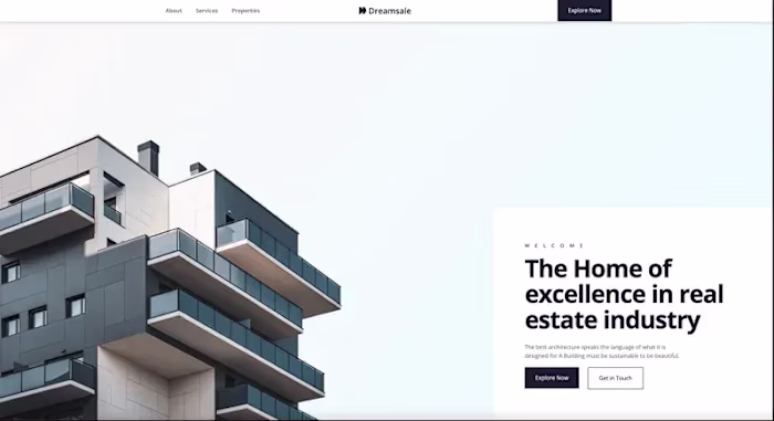 Dreamsale Restate | Web Design + Development