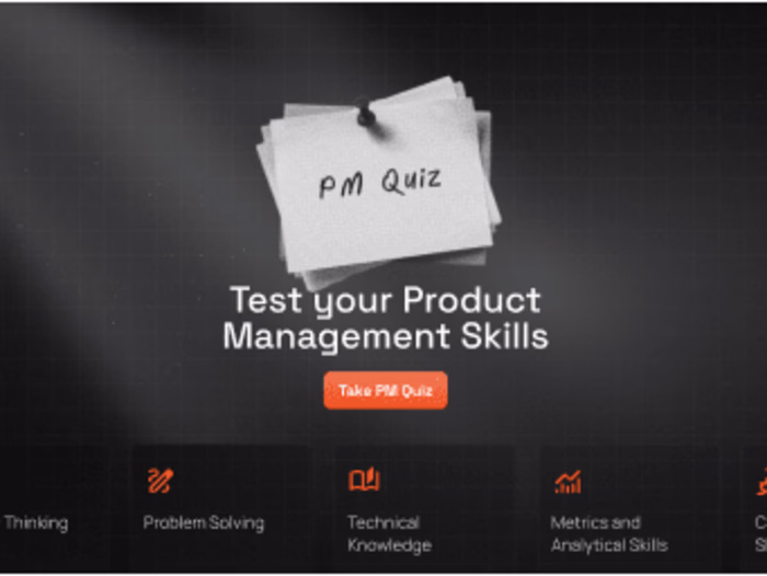 Product Management Quiz as Lead Magnet