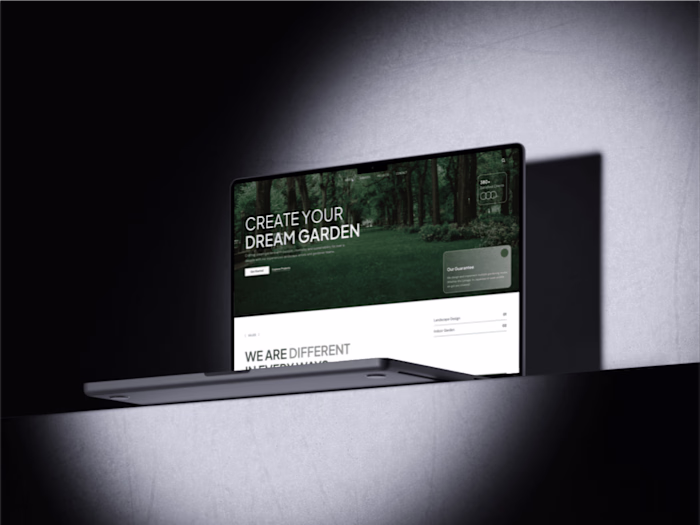 Revamping Land scaping Website UX
