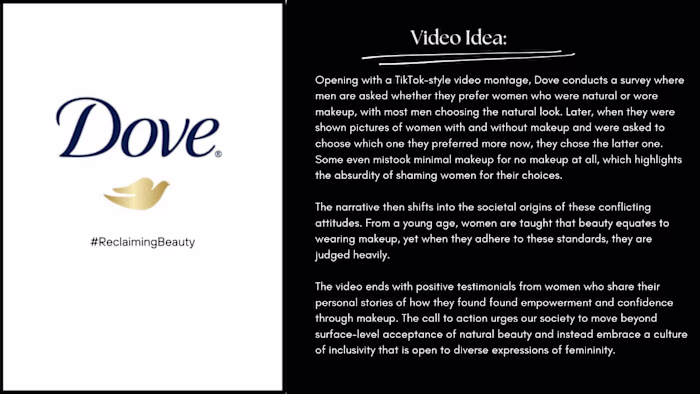 Dove: "Reclaiming Beauty" Marketing Campaign