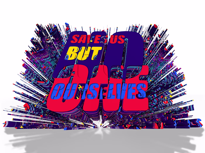 Typographic Quote in 3D
