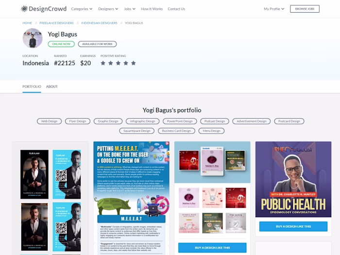 Web Design Contest Project