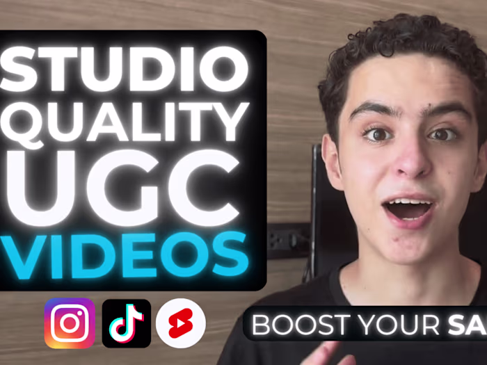 Create viral UGC video content for reels, YouTube, TikTok