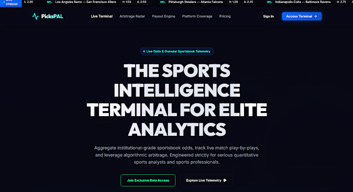 PicksPAL — AI Sports Intelligence Platform