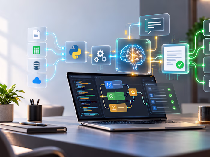 AI Business Workflow Automation with Python & LLMs
