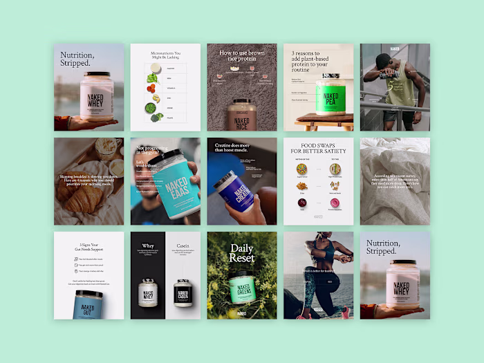 I created a cohesive Instagram