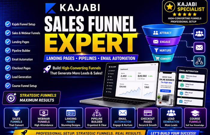 Kajabi Sales funnel expert