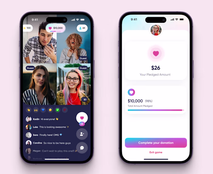 PlayToCare: Gamified Fundraising App