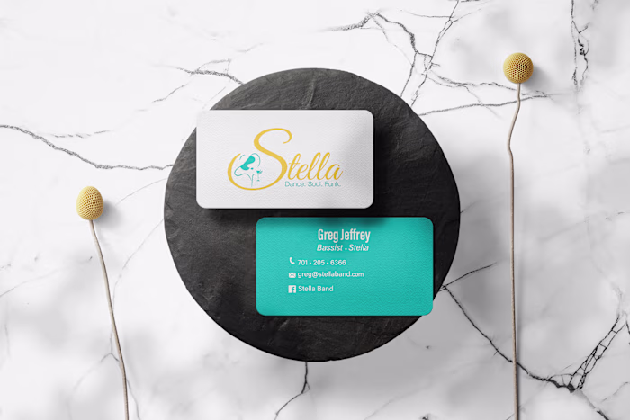 Stella Band Logo Design