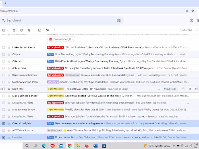 Streamlined Email Management & Organization