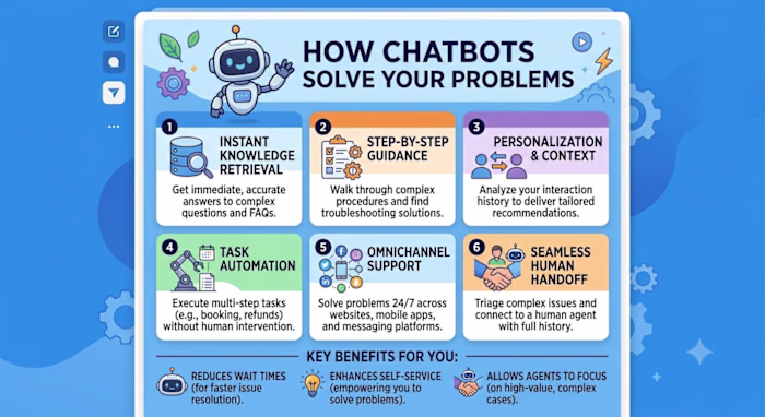 The Power of Chatbots: Solving