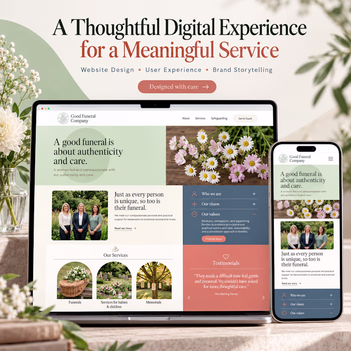 A Thoughtful Website for a