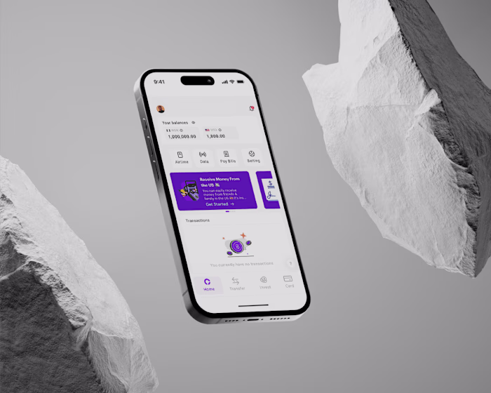Chipper cash Mobile App Redesign