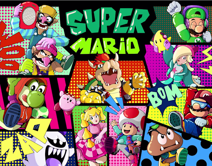 Character Design - Super Mario