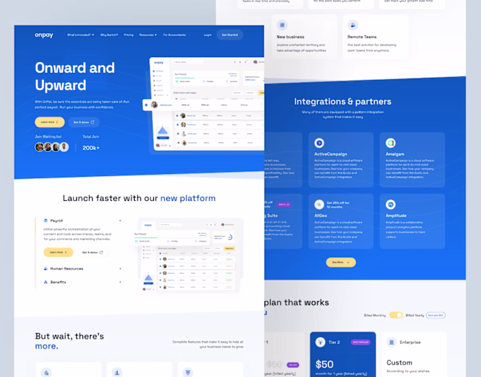 Onepay – Redesign Website Landing Page (Home Page)