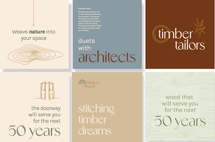 Rebrand a luxury timber manufacturer