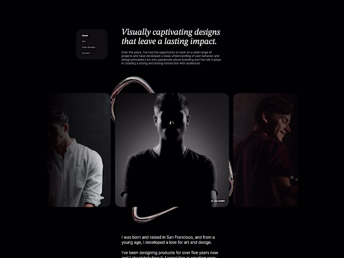 Portfolio Design - About