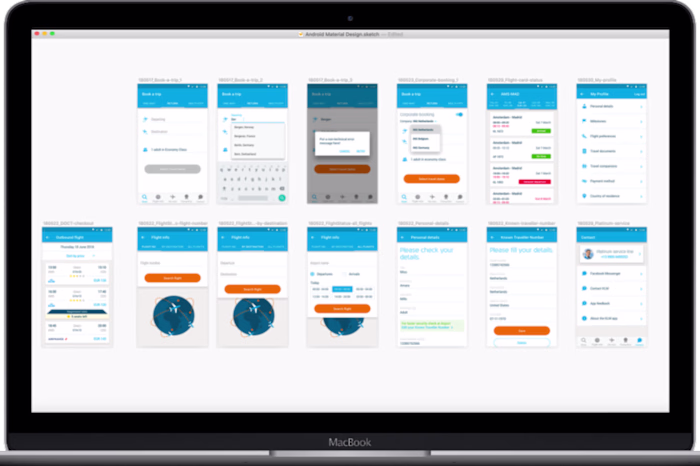 Building an Android Component Library for a major airline