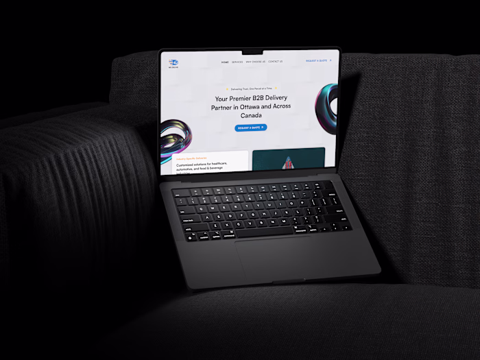 Wedelivr - Website Re-design- Landing Page