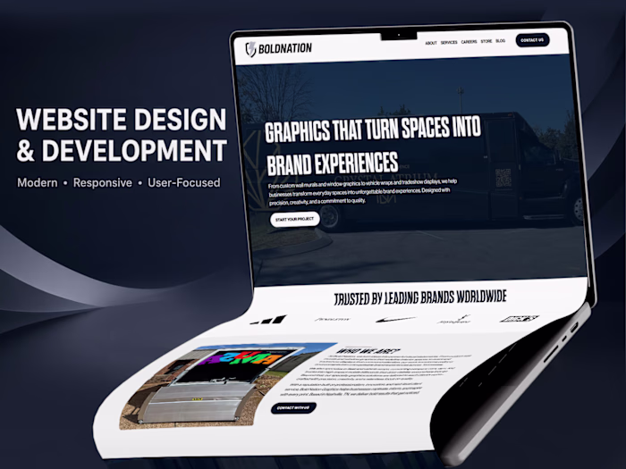 Print Agency Wix Website
