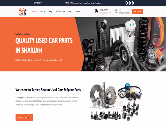 WordPress Website Development for TS