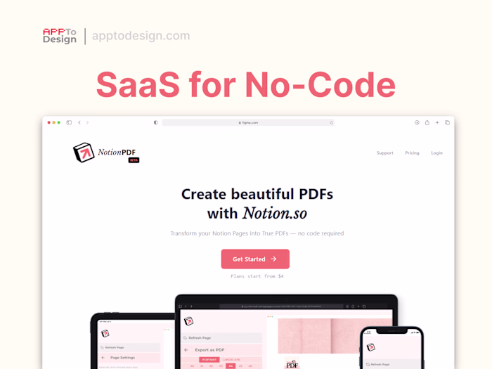 SaaS Platform for Notion.so Users