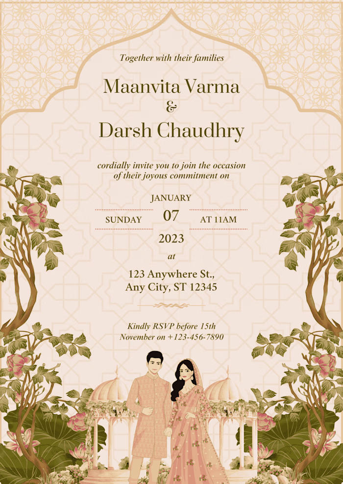 Custom Wedding Invitation Design