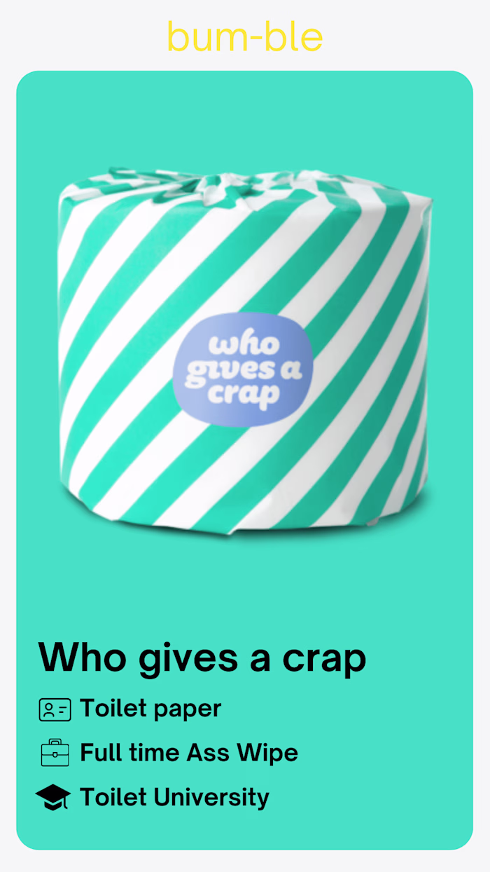 Social media/ad copy - Who Gives a Crap