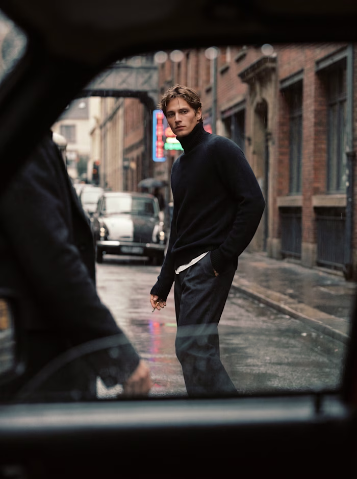 Urban Silence | AI Menswear Visual Concept