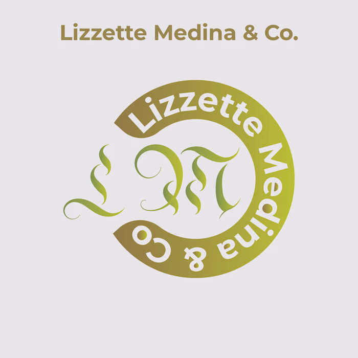 Elegant Logo Design for Lizzette Medina & Co