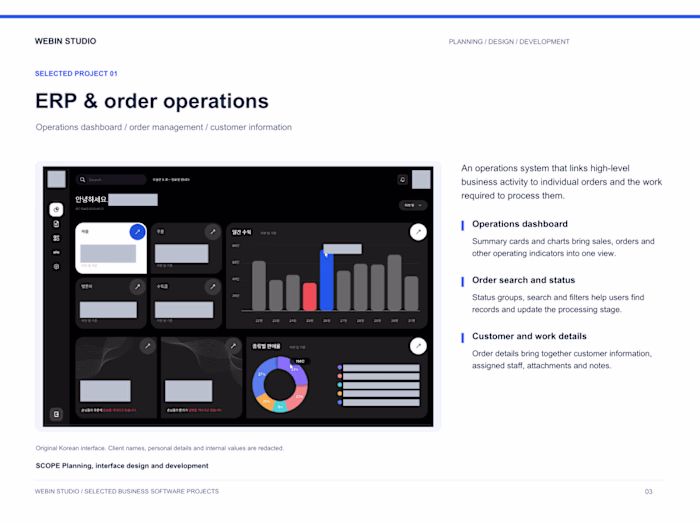 ERP & CRM: Sales and Order Operations Dashboard
