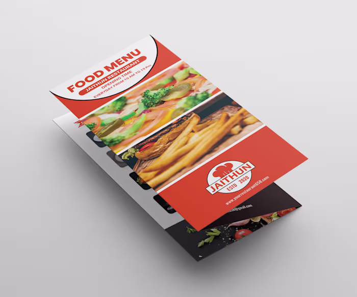 Tri-Fold Brochure Design.