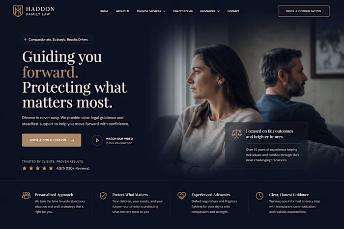 Custom Webflow Landing Page
Designed and