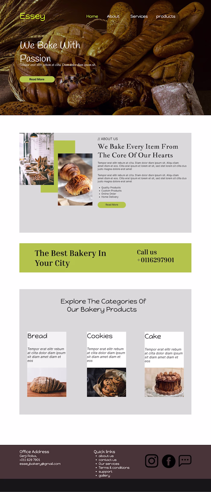 Web design