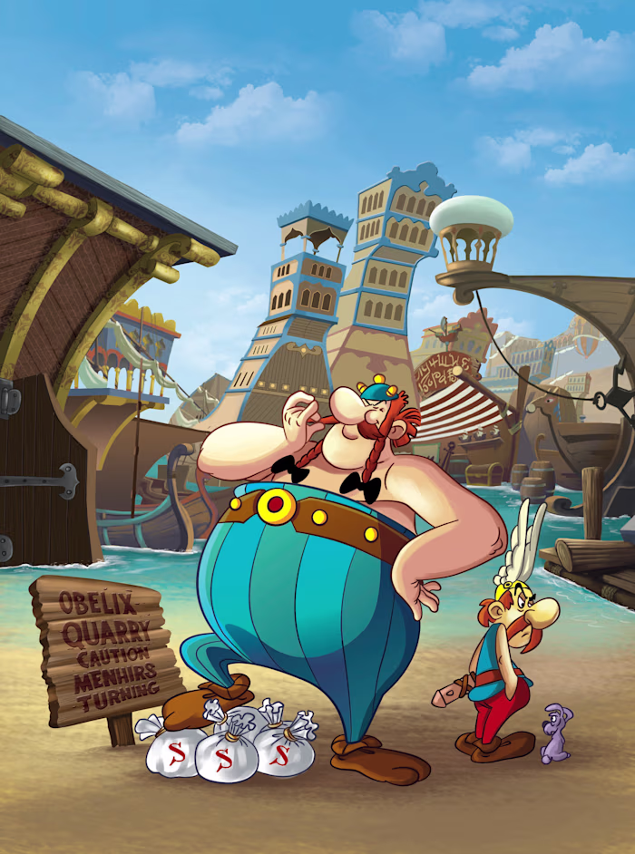 Cartoon Environment Illustration – Adventure